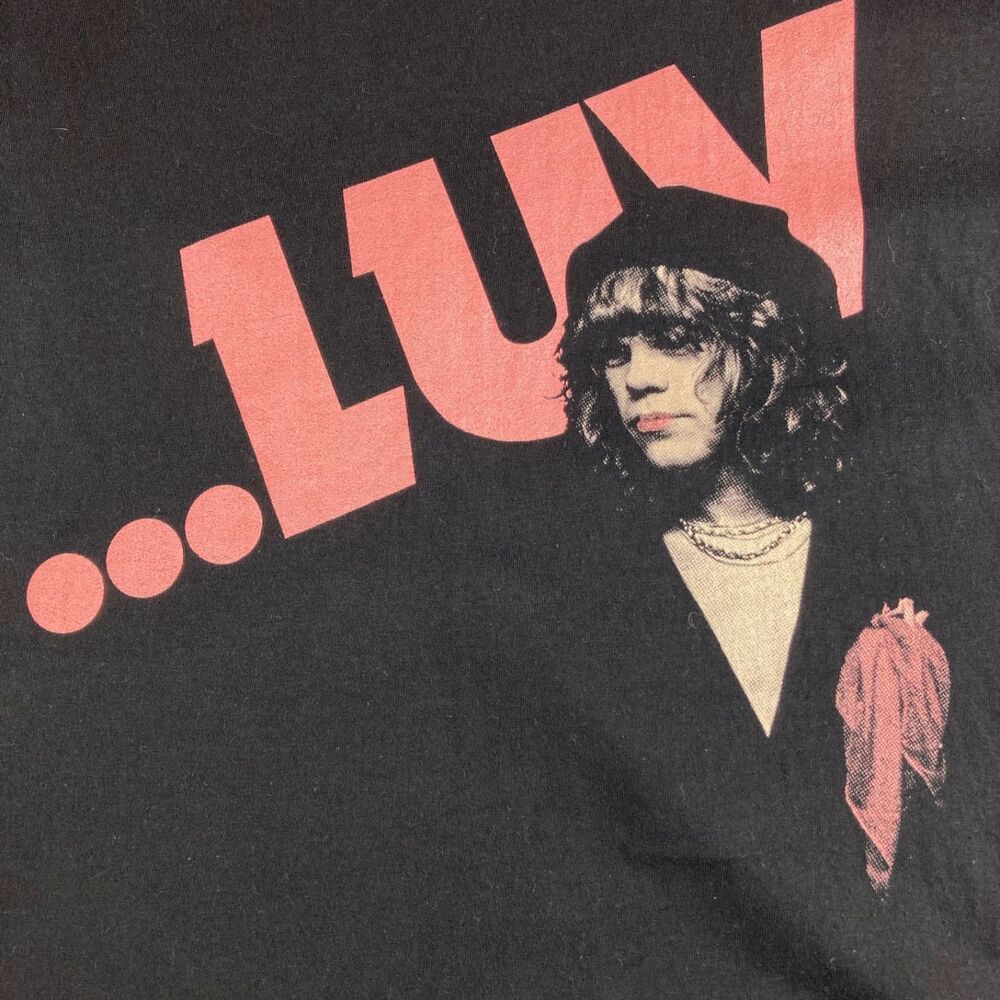 David Johansen LUV Benefit Shirt Mens Large Black Graphic Tee New York Dolls